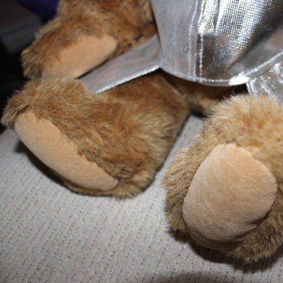 rare Vermont Teddy Bear Knight In Shining Armour With Vermont Eyes 5-way Jointed - Picture 9 of 16